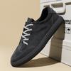 New Men's Shoes Versatile Trendy Shoes Japanese Retro Casual Shoes Genuine Leather Board Shoes Men's Breathable Soft-soled Leather Shoes