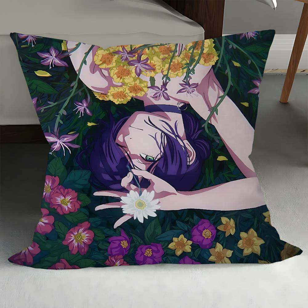 Reze Anime Pillow Cover Design Cushion Cover Decor Holiday Decorati