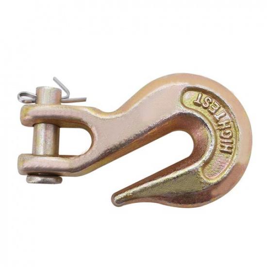 (10Pack) 5/16 Inch Clevis Chain Grab Hook Wrecker Tow Chain Truck Trailer Tie