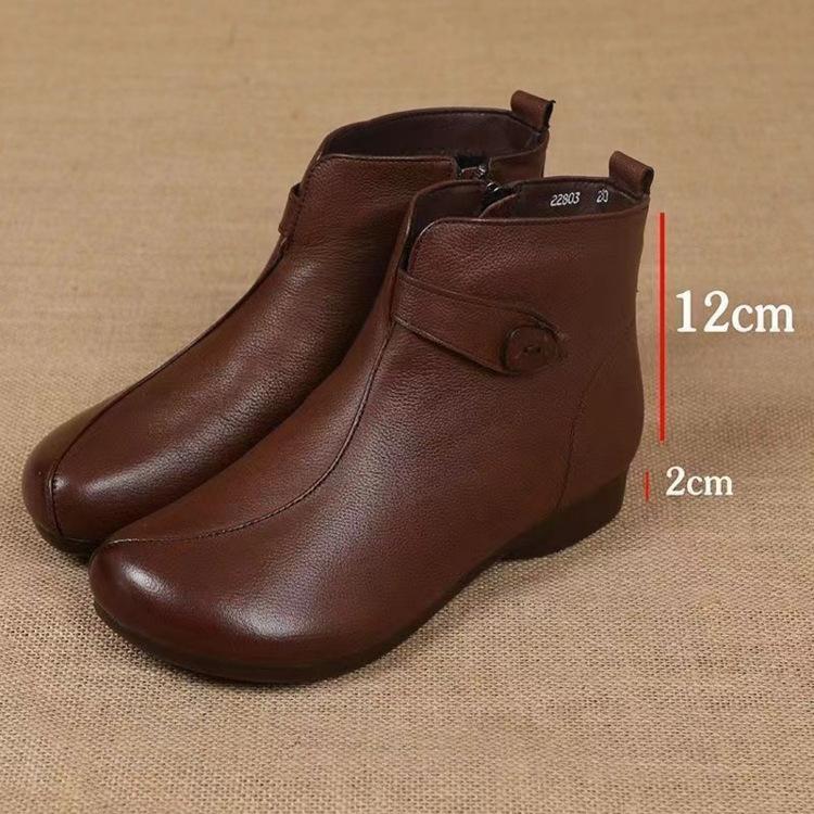 Fashion New winter cotton boots for women soft soles simple comfortable non slip wear-resistant versatile flat shoes for daily leisure