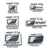 FSPORT Metal Emblem for Lexus: Side Door, Fender, and Rear Sports Modification