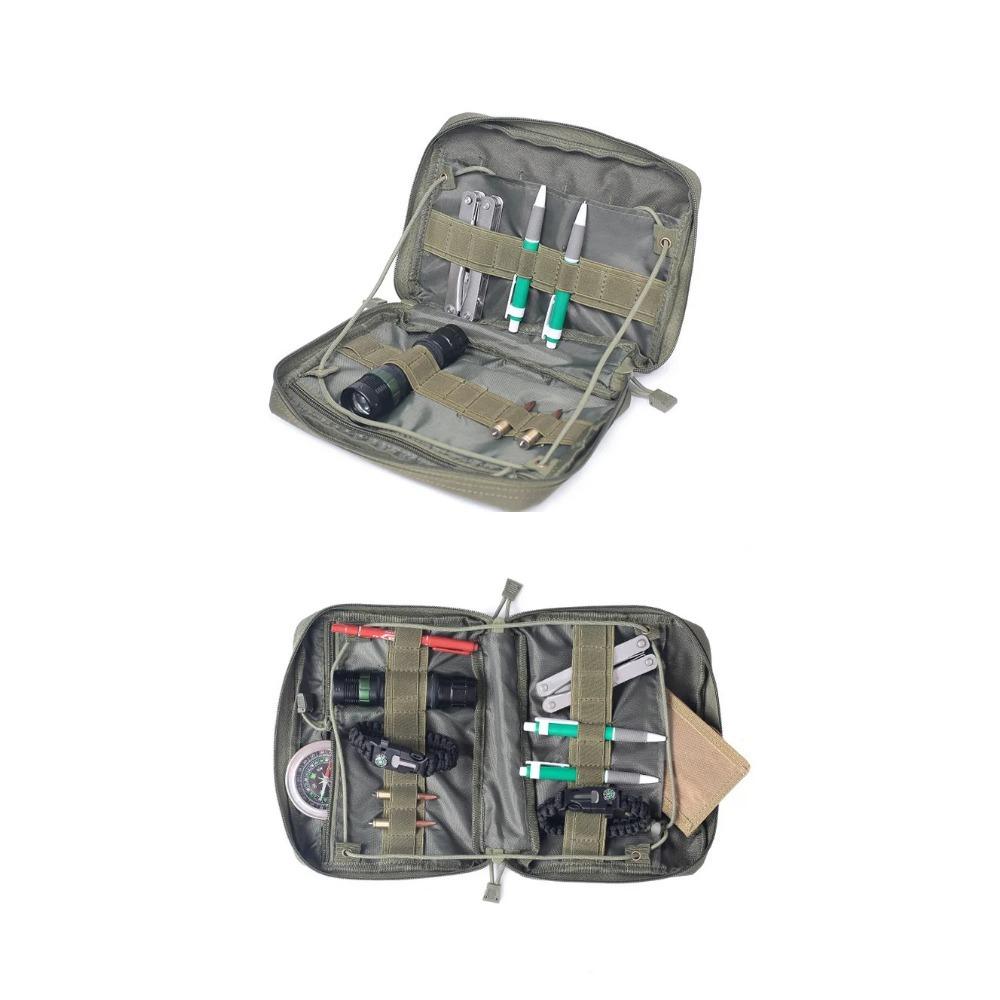 Tactical Molle Pouch Military Medical EDC EMT First Aid Bag Emergency Pack 1000D Nylon Hunting Hiking Belt Bags Waterproof