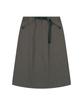 OUTDOOR PRODUCTS W Midi Nylon Skirt (Brown)