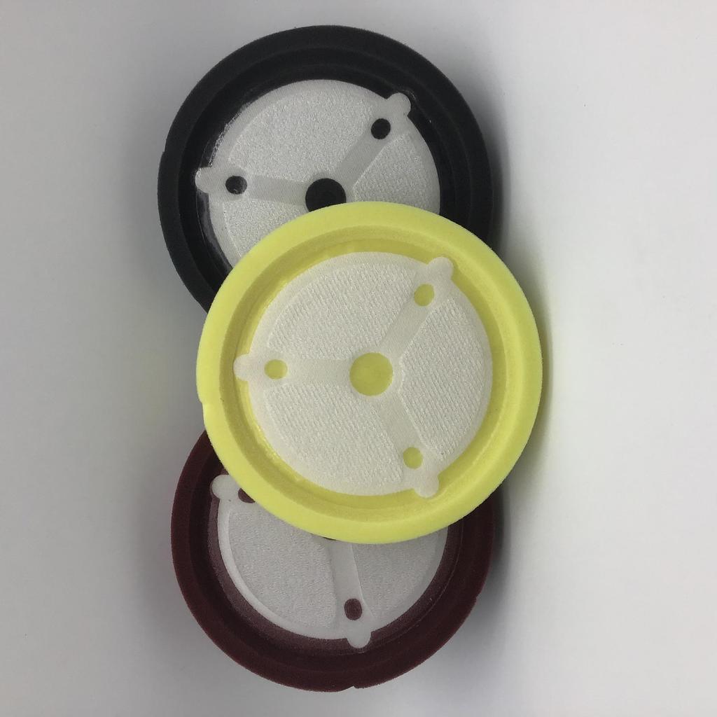 Micron 7" 2nd Gen Car Polishing Pad - American Cotton Sponge for Scratches & Waxing