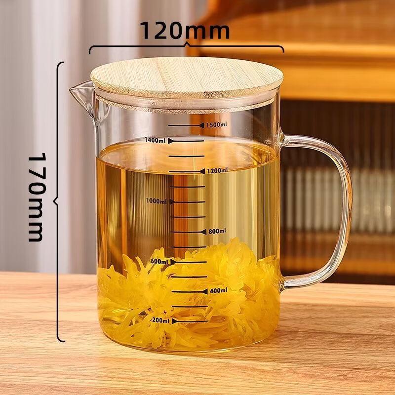 Heat-Resistant Glass Measuring Cup