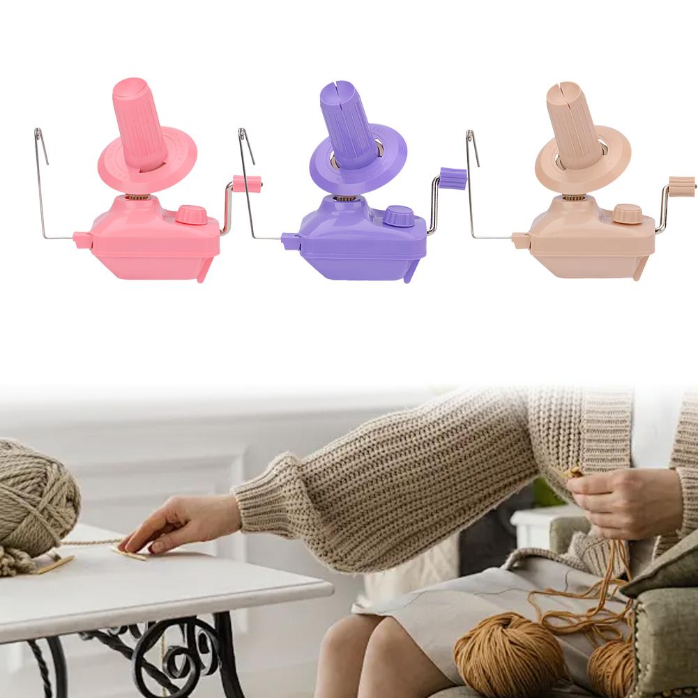 Yarn Ball Winder Hand Operated Yarn/Fiber/Wool/String Ball Winder Yarn Roller for Swift Yarn Wool Fiber String Ball