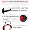 YASOKRO Car Blind Spot Mirror Wide Angle Mirror Adjustable Convex Rearview Mirror for Safety Parking Car Mirror