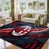 AC Milan Design Crystal Velvet Rug Soft Decorative Mat for Bedroom Entrance
