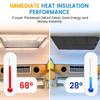 RV Door Window Cover Magnetic Trailer Privacy Protection Windproof RV Window Shade Privacy Cover For Van Trailer Truck Camping