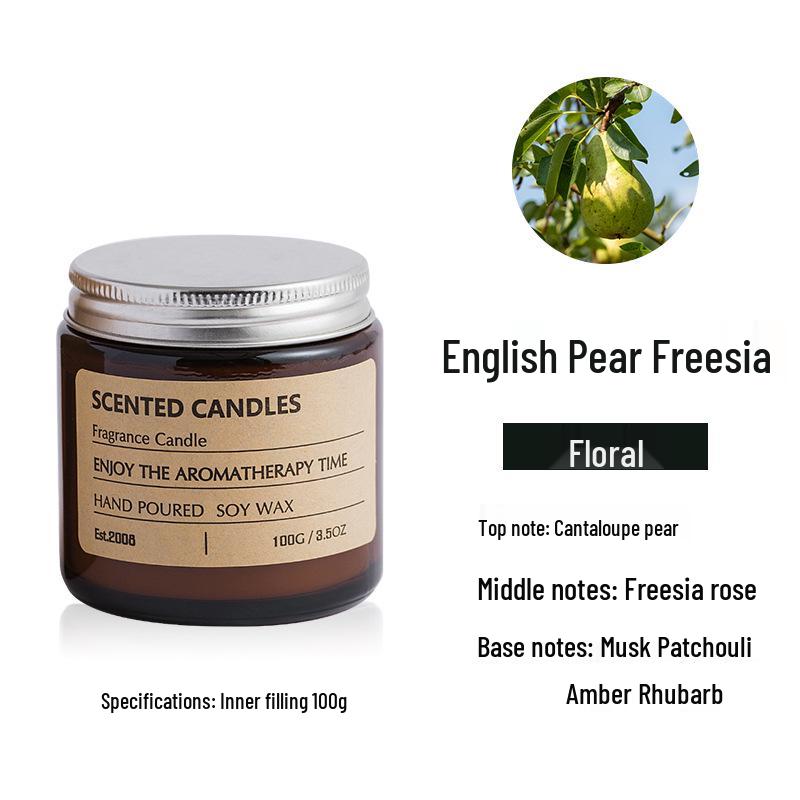 High-Grade Soy Wax Aroma Candle with Dried Flower Fragrance for Weddings, Birthdays, and Parties