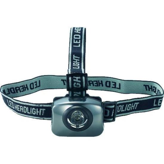 

TRUSCO Aluminum Powerful LED Headlight, Silver, THLX-2213A-SV