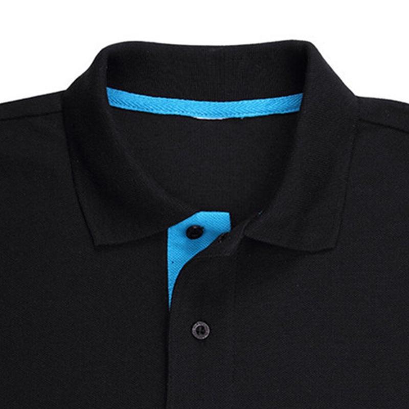 Premium Quality Mens Classic Short Sleeve Summer Golf Sport Shirts Solid T-shirt