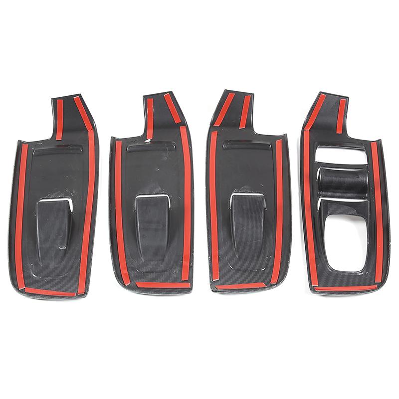 For Subaru Forester 2019-2025 Interior Kit ABS Carbon Fiber Car Dashboard Console Gear Shift Panel Cover Trim Car Accessories