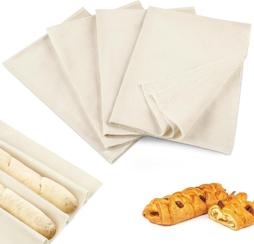 Proofing Cloth For Bread Baking Linen Cloth Reusable Bread Proofing Cloth Thick Baking Bread Cloth For Dough