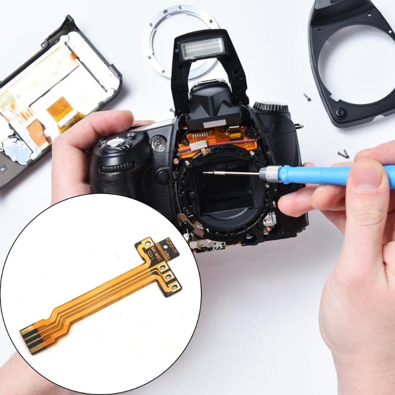 Easy Installation Camera Flash Ribbon Cable Replacement for 100 Camera Flash Lamp Flexible Cable Ribbon Repair