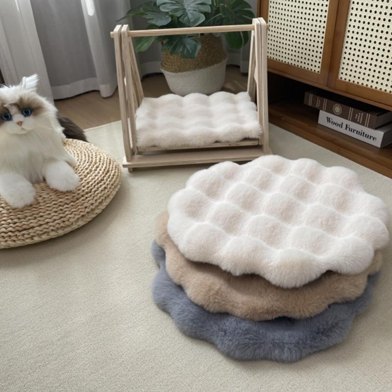 Pet Bed Kittens Puppy Birthday Gift for Dog Furry Cover for Dog and Cats Warm Bed Nest