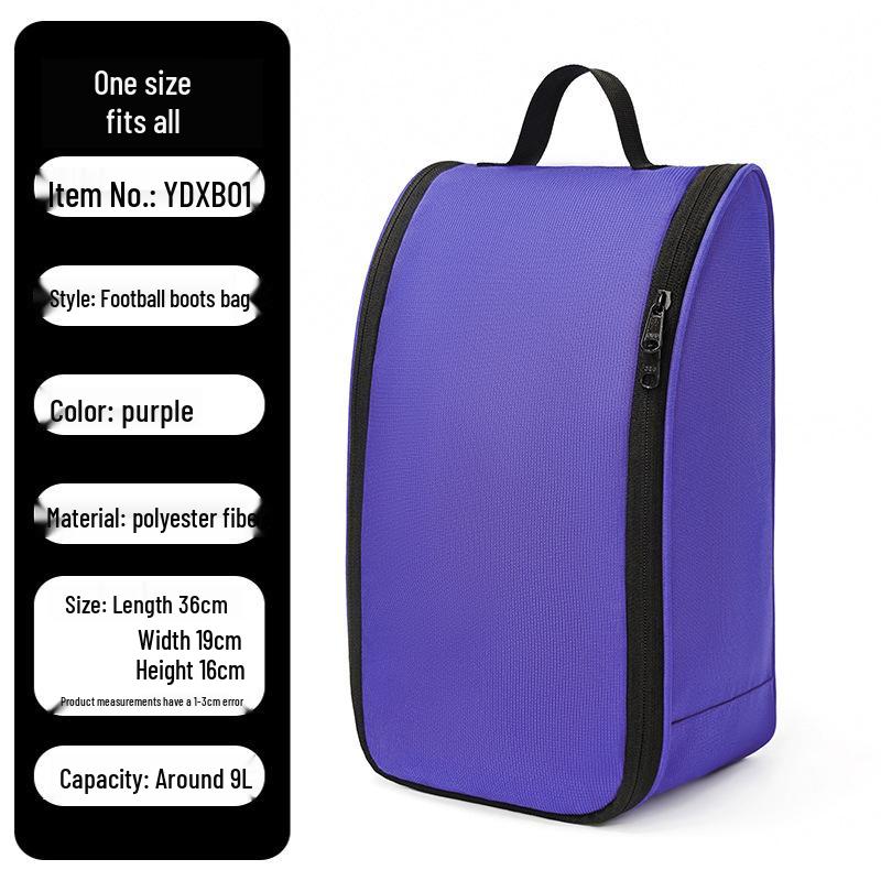 Portable Sports Shoe Bag for Travel: Handheld Storage for Football, Basketball, and Fitness Footwear.