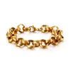 O-shaped Round Stainless Steel Bracelet Men and Women Punk Style Chain