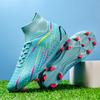 Xiyin Overseas Football Shoes Men's High-top Artificial Grass Long Nails Broken Nails Training Sports Shoes