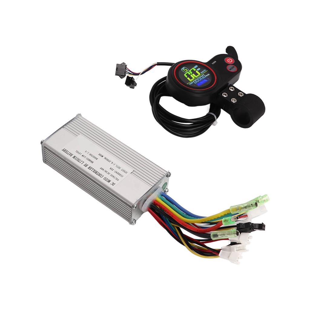 Electric Bike Motor Controller LCD Color Display Panel for 36V 500W Brushless Motor 36V 48V 22A