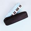 Creative Musical Note Piano Stationery Pouch Student Pencil Case Square Single Layer Oxford Cloth Pen Bag for Girls Boy