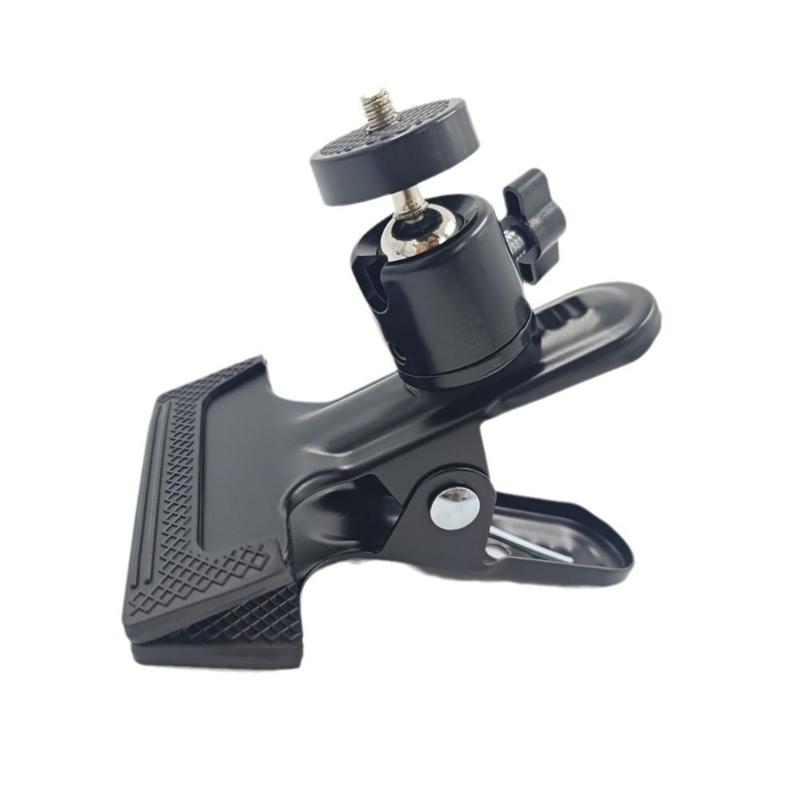 High Strength Clamp Universal Ball Head 360 Adjustable Mount Camera Lighting Equipment