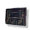 Used Bifold Wallet Zucca Pattern W Hook Wallet Bifold WalletBifold Wallet Brown/beige Canvas/leather Women
