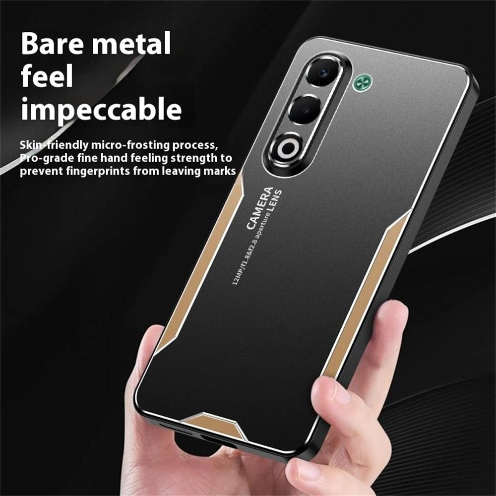 For Oppo A5 5G Telefondeksel Aluminiumlegering TPU PC Bakdeksel