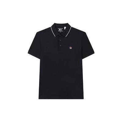 Logo Embroidered Short Sleeve Polo Shirt Men Polo Shirts Legendary-Blue F11M321106FNV