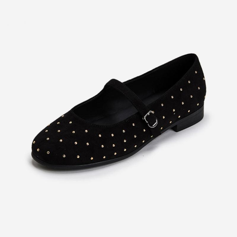 Simplet By Esquire Simple Women   Dots Mary Jane Shoes Black