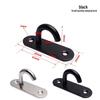 Black Stainless Steel Ceiling Mount Rotating Hook for Projector Screens