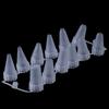 12Pcs/Set Plastic Icing Piping Cream Confectionery Nozzle Tips Cake Decor Tools