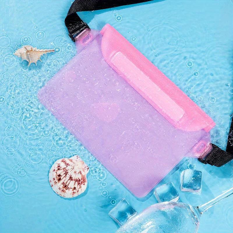 High Quality Waterproof Sealing Swimming Bag Large Size Translucent Underwater Dry Protection Bag For Iphone Mobile Phone Pouch