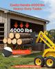 45-inch Skid Steer Pallet Frame with Hitch Receiver & Spear Sleeves