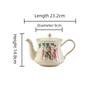 French Hollow Out Ceramic Cup Saucer Set British Style Teapot Afternoon Tea Elegant Drinkware Household Goods