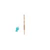 1/3/5Pcs Mini Small Plastic Fishing Rod Cupcake Toppers Birthday Party Favors Snack Cake Decorations Cocktail Picks Fruit Forks