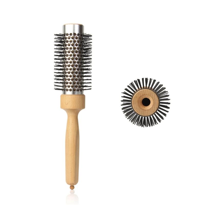 Professional Aluminum Tube Hair Brush For Rapid Heat Conduction Styling Suitable For Fashion Women And Hairstylists