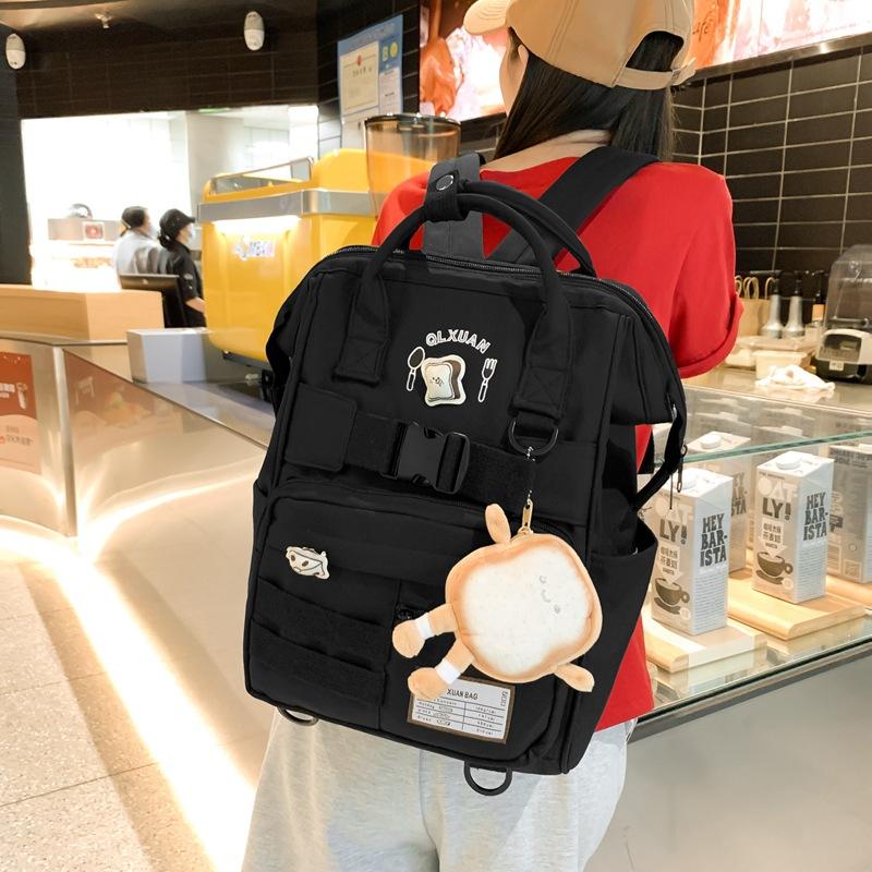 Japanese college student schoolbag large capacity junior high school backpack versatile ins high value girls backpack new