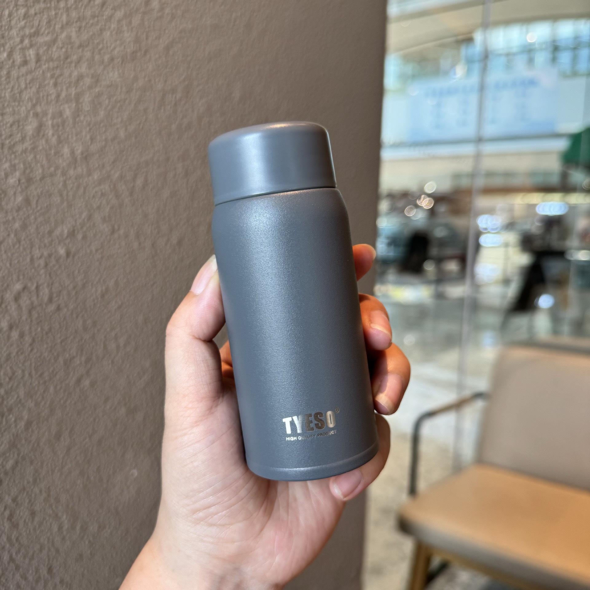 Taishuo Mini 304 Stainless Steel Pocket Thermos Cup - Cute, Simple Style, Portable, Direct Drink. /