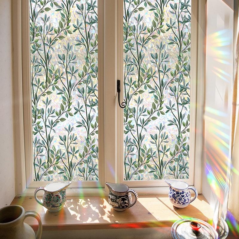 Tinted Window Film Privacy Window Film Decorative Window Stickers Heat Blocking Film Heat Rejection Stickers Home Decor