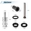 Master Cylinder Rebuild Kit Front for Harley Dual Disc Models 1996-2017 Replace 45072-96