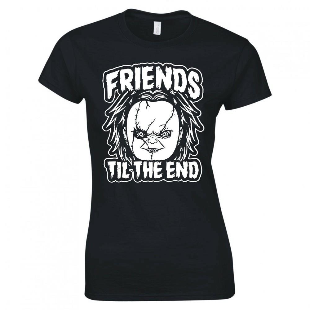 Inspired By Childs Play Friends Til The End Skinny Fit TShirt