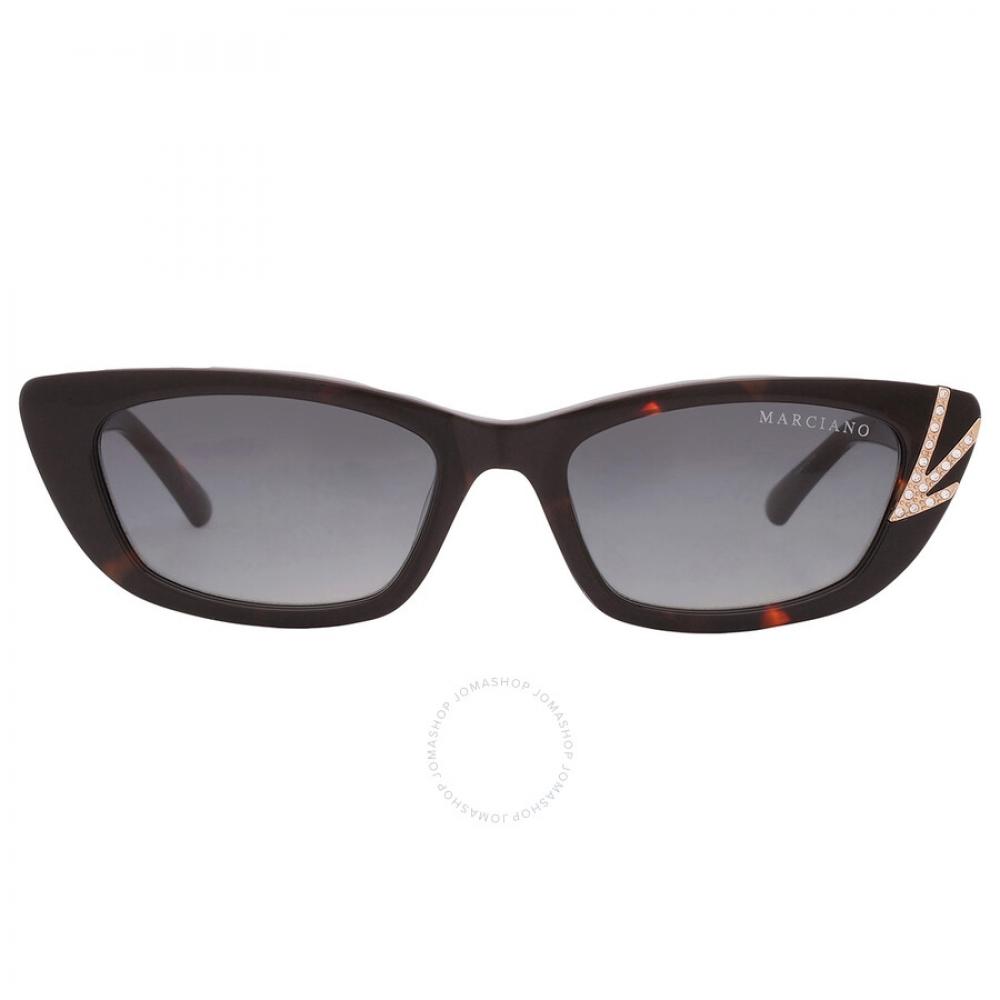 

Guess By Marciano Gradient Green Rectangular Ladies Sunglasses GM0822 52P 53