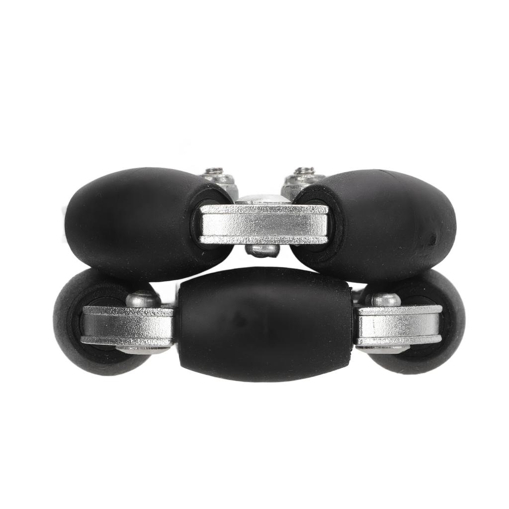 48mm Double Aluminum Alloy Omni Directional Wheel Loading 3kg for Robotic Competition