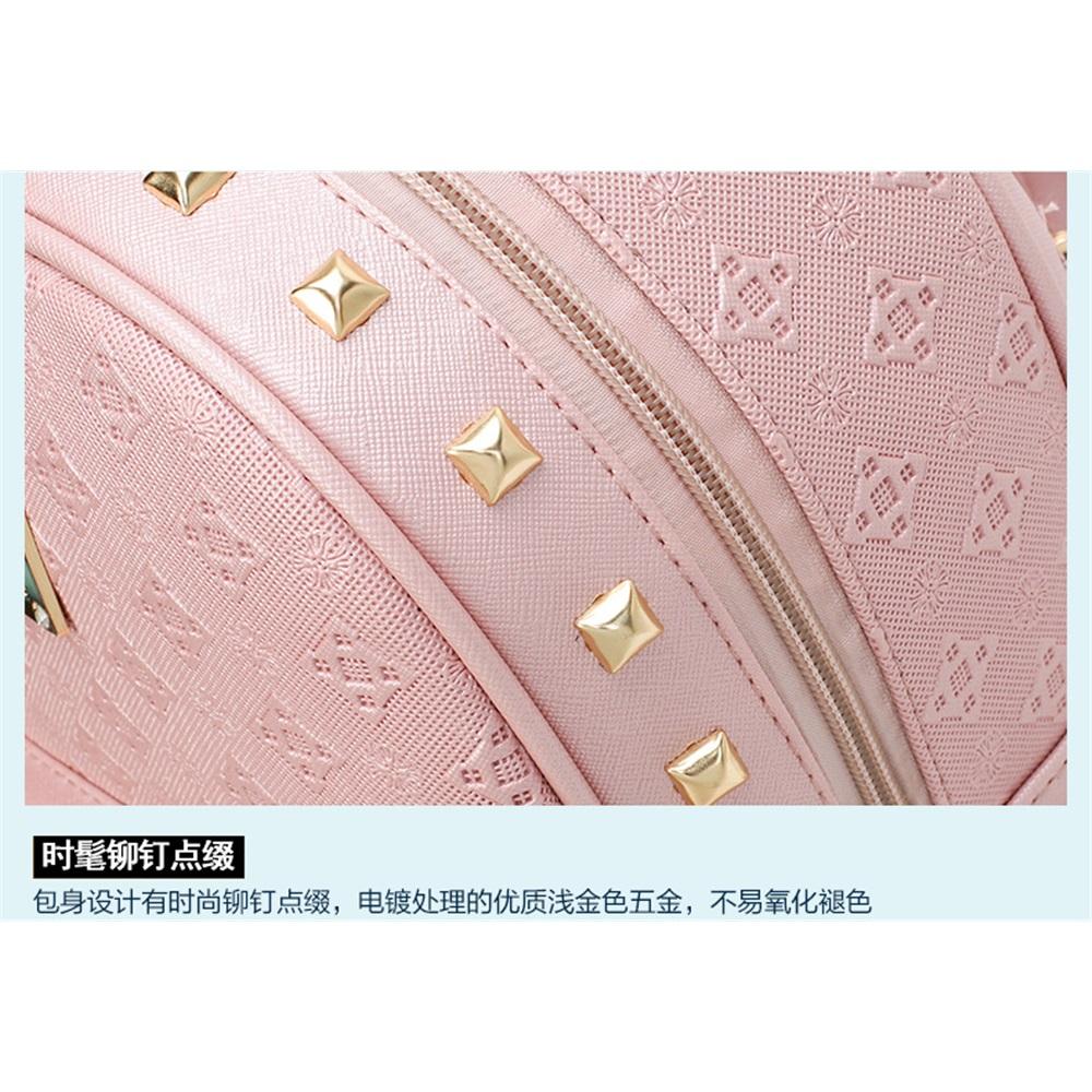 Women's Bags Fashion Backpack Four-piece Set Shoulder Crossbody Handbag