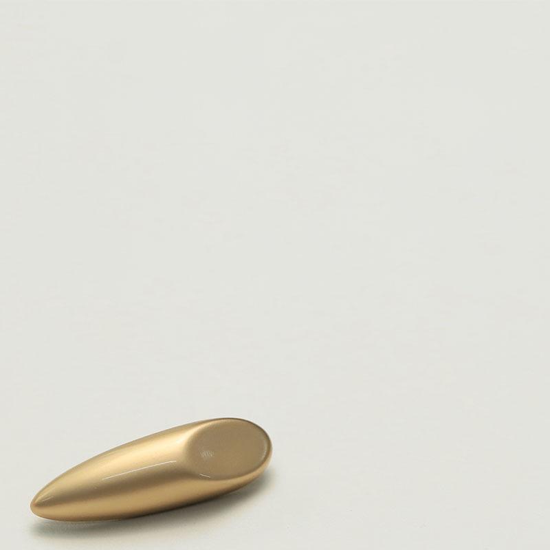 Xiaoxiang Minimalist Style Long Metal Button Double-Sided Nylon Fur Coat Tweed Jacket Decorative Button