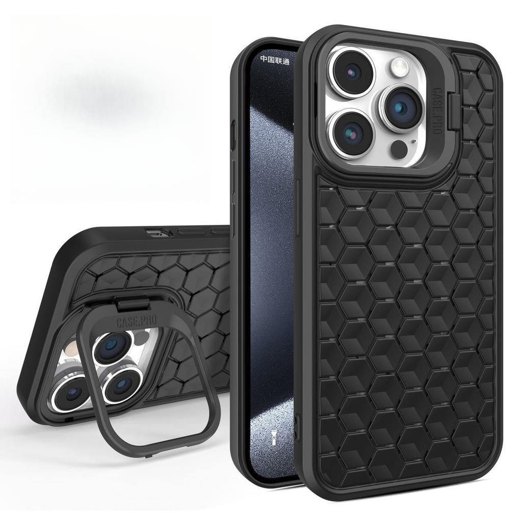 Thermische magnetische Saugkraft ist geeignet für iPhone15 Handyhülle Kreativer Wasserwürfel Apple 14Pro Objektivhalter Schutzhülle