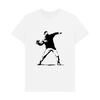 Apoh Unisex Adult Festival Cup Thrower Banksy T-Shirt