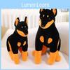Adorable Plush Doberman Dog Soft Toy Perfect For Kids Birthday Gifts And Cuddles