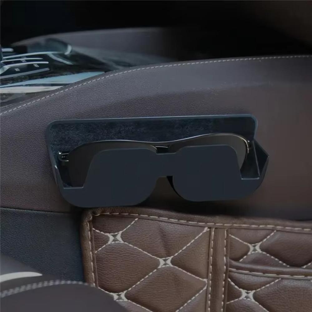 

Non-destructive Installation Adhesive Glasses Case Storage Card Car Organizer червоний